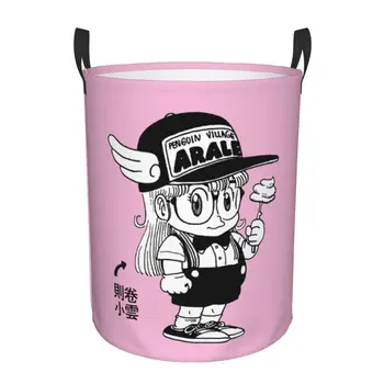 Робот Арале Норимаки Аниме Корзина для белья Большая Корзина Для хранения Dr Slump Japan Manga Органайзер Игрушек для девочек и мальчиков