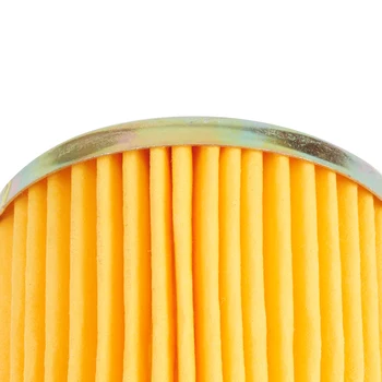 Масляный фильтр двигателя Масляный фильтр желтого цвета 16510-05240 Улучшена прямая посадка, сборка не требуется, прямая замена пластика