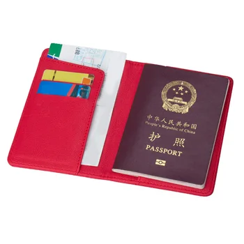 Обложка для паспорта из искусственной кожи, Однотонная Обложка для загранпаспорта, чехол для удостоверения личности, билета, сумка для документов, Протектор, дорожный аксессуар