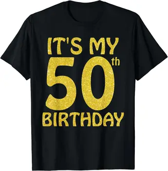 НОВАЯ уникальная футболка для мужчин и женщин 50 лет, подарок на 50-летие, S-3XL