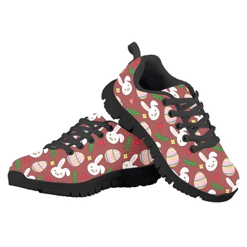 Детские кроссовки с изображением кролика из яичной скорлупы, весна-осень, Повседневные кроссовки для путешествий, Сетчатая Амортизирующая обувь, Новинка