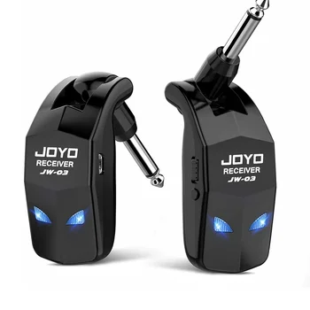 JOYO-перезаряжаемый передатчик и приемник для баса, беспроводного гитарного звука, 4 канала, JW-03, 2,4 ГГц