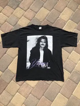Винтажная футболка Yanni Greek American Composer 90-х годов для взрослых xl с длинными рукавами