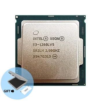 Intel Xeon E3-1260Lv5 E3 1260Lv5 E3 1260L v5 2,9 ГГц Четырехъядерный восьмипоточный процессор мощностью 45 Вт LGA 1151
