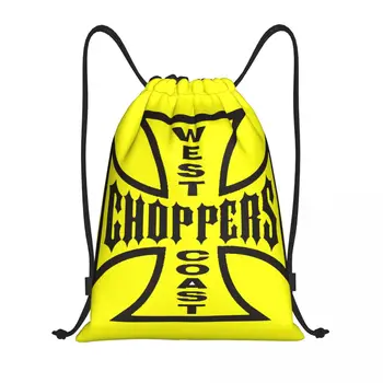 Рюкзак на шнурке West Coast Iron Chopper Cross, спортивная сумка для мужчин и женщин, сумка для покупок, рюкзак для покупок