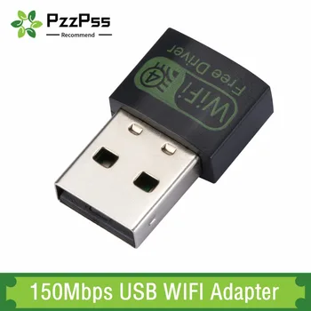 PzzPss Mini USB WiFi Адаптер LAN Wi-Fi Приемник 150 Мбит /с WIFI Адаптер Беспроводная Сетевая карта Для ПК Windows