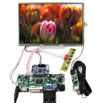 Плата аудиоконтроллера HD MI + VGA + DVI + с разрешением 1920x1200 10,1 дюйма B101UAN01.Резистивная Сенсорная Панель