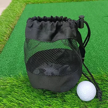 Портативный органайзер для хранения футболок для гольфа, прачечная для фитнеса, спортивные сумки для мячей для гольфа, сумка для мячей для гольфа на шнурке, контейнер для мячей для гольфа