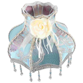 Абажур во французском стиле, романтический декоративный абажур для настольной лампы и торшера