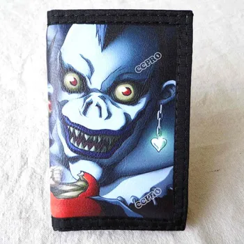 Короткий кошелек из полиэстера в стиле аниме Death Note/Ryuuku Cool Purse