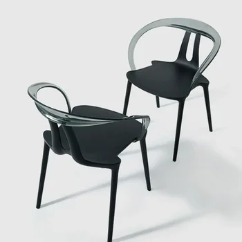 Дизайнерские обеденные стулья Пластиковое современное банкетное кресло для спальни Bancos Mobili для салона мебели La Casa CY50DC