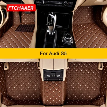 Автомобильные Коврики FTCHAAER на заказ для Audi S5 Auto Carpets Аксессуары для ног Coche