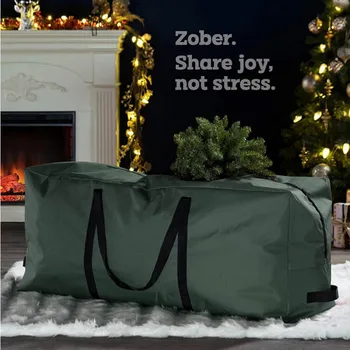 Сумка для рождественской елки, сумочка Oxford Protect, Водонепроницаемая сумка для хранения рождественских украшений, венок, гирлянда
