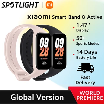 [Мировая премьера] Глобальная версия Xiaomi Smart Band 8 Active 1,47 