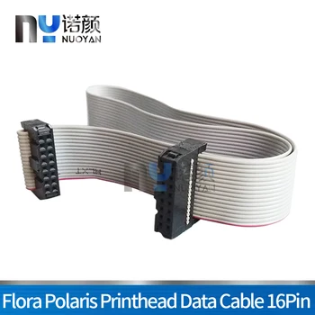 5ШТ широкоформатный принтер Flora кабель для передачи данных 16 контактов для LJ3204P LJ320P LJ520P LJ3208P Spectra Polaris PQ512 кабель печатающей головки