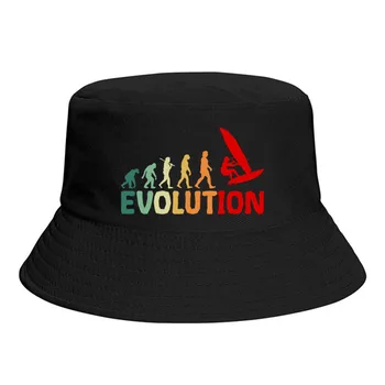 Винтажная Классическая панама Evolution для виндсерфинга, для женщин, мужчин, подростков, Складные Рыбацкие Шляпы, Панама, Кепка, Уличная Одежда