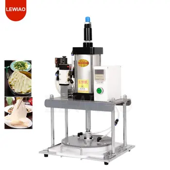 Пневматическая машина для прессования теста для пиццы под коммерческим давлением, Автоматическое Оборудование для сплющивания яичных блинчиков и измельченного торта