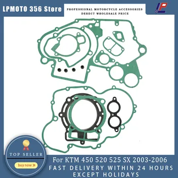 Прокладки двигателя мотоцикла, крышки картера цилиндров, комплект прокладок для 450 520 525 SX 2003-2006