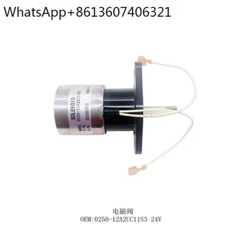 0250-12A2UC11S3 Электромагнитный клапан экскаватора для электрических частей Электромагнитный клапан отключения подачи топлива 12V 24V