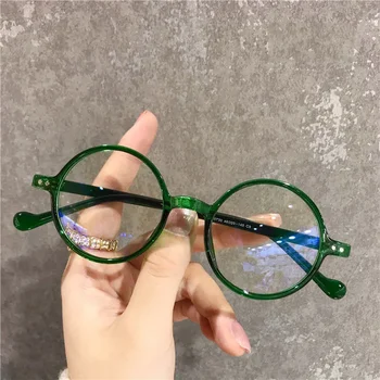 Круглые очки для чтения В Сверхлегкой Оправе с Малой Дальнозоркостью, Блокирующие Синий Свет, Очки для Дальнозоркости от + 1,0 до + 4,0 gafas