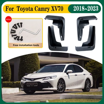 Автомобильные Брызговики Для Toyota Camry XV70 2020 Автомобильные Аксессуары 2018 ~ 2023 2022 Автомобильные Брызговики Брызговик Переднее Заднее Крыло Аксессуары
