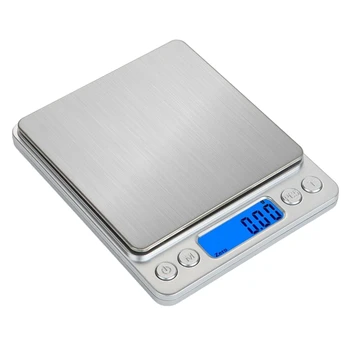 Карманный футляр Кухонные весы для ювелирных изделий Портативные электронные весы