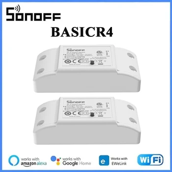SONOFF BASICR4 WiFi Switch DIY Универсальный выключатель, реле, таймер, Умный дом, режим волшебного переключателя, Беспроводной пульт дистанционного управления eWeLink