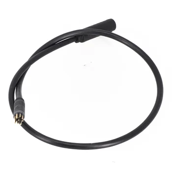 Абсолютно новый прочный высококачественный и простой в использовании моторный кабель, черный кабель, водонепроницаемый женский и мужской провод для электровелосипеда