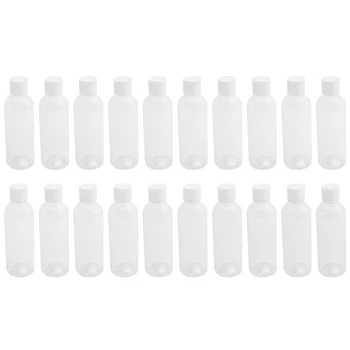 20 Штук Пластиковых бутылок шампуня объемом 100 мл Пластиковые Бутылки для Путешествий Контейнер для Косметического Лосьона