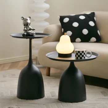 Современный минимализм, журнальный столик для гостиной, Металлический круглый журнальный столик, Железное искусство, Итальянский дизайн, Kaffee Tische Мебель для дома