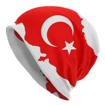 Промытый флаг Турции Тонкий капот Уличные Тюбетейки Шапочки Мужские Женские шляпы