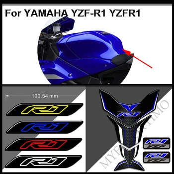 Для YAMAHA YZF-R1 YZFR1 YZF R1 R 1000 Аксессуары Эмблема Мотоцикла Логотип Комплект Газовых Наколенников Накладки На Бак Наклейки Наклейки Протектор