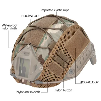 Чехол для охотничьего шлема, чехол для спортивного шлема CS Wargame для быстрого шлема типа Ops-Core