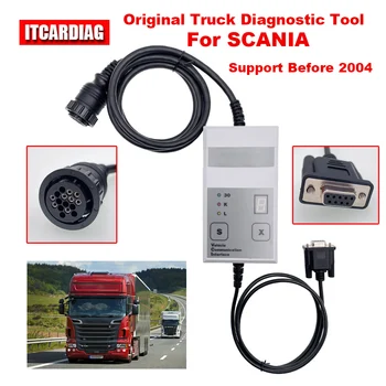 Оранжевый сканер Для грузовиков SCANIA VCI1 Диагностический инструмент Для грузовиков и автобусов Scania 3-4 серий До 2004 г. Сканеры VCI 1