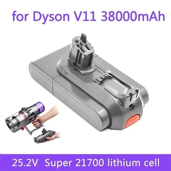 Новинка Для Dyson V11 Battery Absolute V11 Animal Литий-ионный Пылесос Аккумуляторная Батарея Super lithium cell 38000mAh