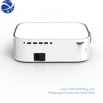 Встроенный ЖК-дисплей 1080P Full HD 520 ANSI люмен, видеосигнал для домашнего кинотеатра, 3D стереозвук, презентационное оборудование, проектор, мобильный телефон