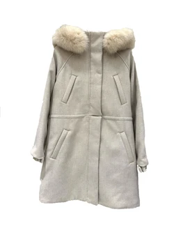 Пальто на двух пуговицах модное повседневное, удобное, простое, универсальное, осень и зима 2024, новинка 1110