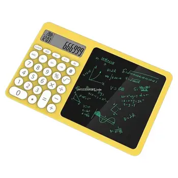 Офисный калькулятор с жидкокристаллическим планшетом для письма Многофункциональный Прочный челнок из АБС материала