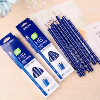 Deli S905 Модный шестиугольный высококачественный графитовый нетоксичный карандаш HB/ручка для письма/Канцелярские принадлежности для студентов