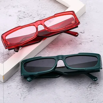 Маленькие квадратные солнцезащитные очки NYWOOH для женщин и мужчин, роскошные Брендовые Дизайнерские прямоугольные солнцезащитные очки, модные очки для путешествий и вождения. Оттенки
