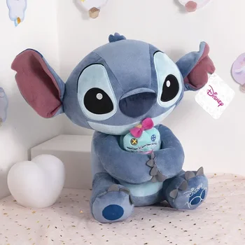 Оригинальные плюшевые игрушки Disney Stitch, аниме Каваи, мультяшная подушка с животными, плюшевая кукла, подарки на день рождения для ребенка