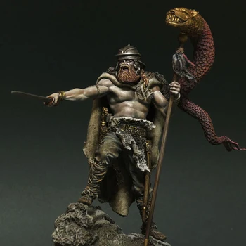 Разобранный 1/24 древний человек воин подставка фантазийная фигурка из смолы миниатюрные модельные наборы Неокрашенный