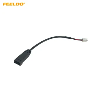 FEELDO 10шт Автомагнитола 4-контактный разъем для смены порта USB-адаптера для Chevrolet Cruze Malibu Buick Excelle Передача USB-кабеля