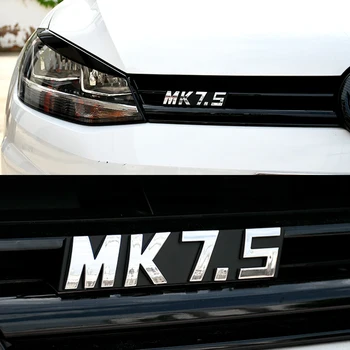 Автомобильные Значки, Наклейки, Эмблема, Автонаклейки, Стайлинг, 3D Значок, Логотип, Передняя Решетка Для VW Golf 5 Golf6 Golf 7 GTI R GTE GTD MK6 MK7 MK7.5
